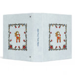 Norwegian Bunad Floral and Julbock Christmas Goat Binders