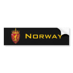 "Norwegian Coat of Arms" Bumper Stickers