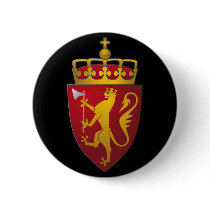 "Norwegian Coat of Arms" buttons by ScandinavianGifts "Norwegian Coat of Arms" buttons