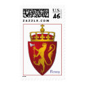 "Norwegian Coat of Arms" postage by ScandinavianGifts "Norwegian Coat of Arms" postage