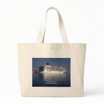 Norwegian Dawn in Bermuda Tote Bags