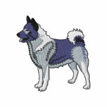 Norwegian Elkhound embroidered shirts