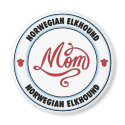 NORWEGIAN ELKHOUND mom magnet