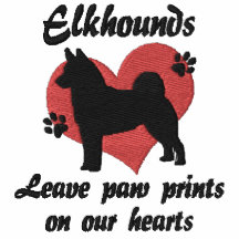 Norwegian Elkhounds Leave Paw Prints
