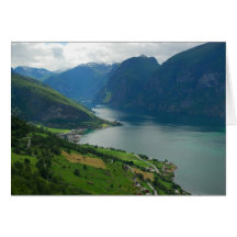 Norwegian Fjord Card