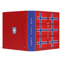 Norwegian Flag binders by ScandinavianGifts Norwegian Flag binders