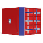 Norwegian Flag binders