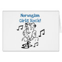 Norwegian Girls Rock cards