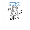 Norwegian Girls Rock t-shirts