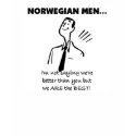 Norwegian Men Are The Best t-shirts