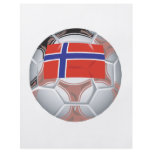 Norwegian Soccer Ball Personalized Flyer