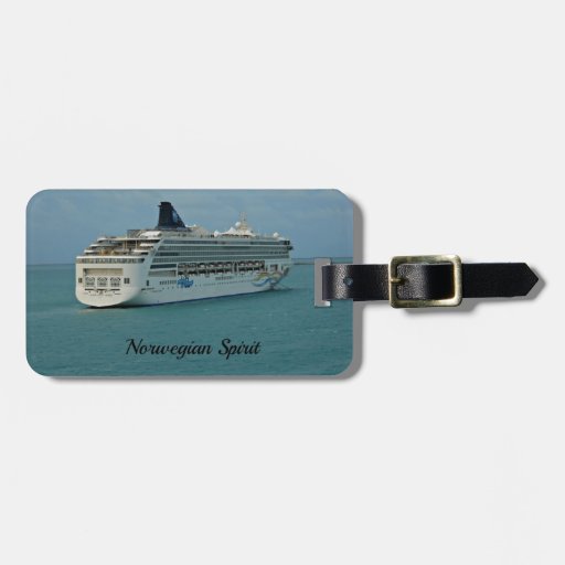 Norwegian Spirit Luggage Tag Zazzle