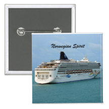 Norwegian Spirit Pinback Button