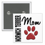 Norwich Terrier Mom 2 Pins