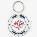 NORWICH TERRIER mom keychain