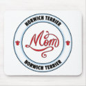 NORWICH TERRIER mom mousepad