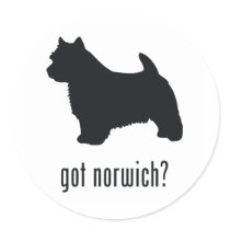 Norwich Terrier Sticker