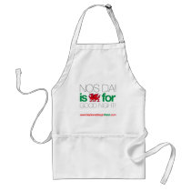 NOS DA! aprons by SSIWelsh NOS DA! aprons