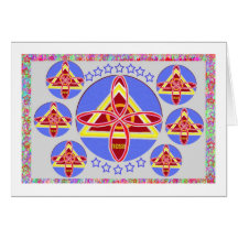NOSA - Karuna REIKI symbol art by Navin Joshi Cards