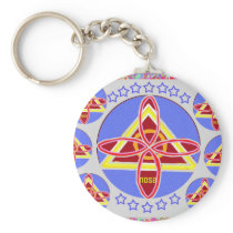 NOSA - Karuna REIKI symbol art by Navin Joshi Keychain