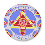 NOSA - Karuna REIKI symbol art by Navin Joshi magnets