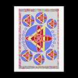 NOSA - Karuna REIKI symbol art by Navin Joshi postcards
