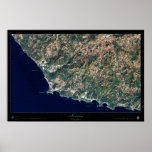 Nosara, poster del satélite de Costa Rica