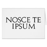 know thyself, latin, roman, latin phrases, latin