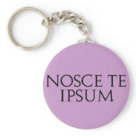 Nosce Te Ipsum Key Chains