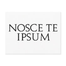 Nosce Te Ipsum postcards
