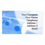 Nose and Wind of an Aircraft business cards