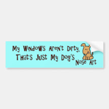 Nose Art Bumper Sticker