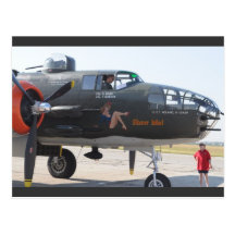 nose art 'show me' postcards
