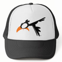 Nose-diving lil' birdie :) trucker hat