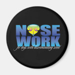 Nosework For Dogs with Discriminating Scent Refrigerator Magnets