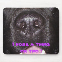 Nosey mousepads