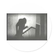 Nosferatu Crawling the Stairs Stickers