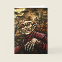 Nosferatu Halloween Card by asfallleaves Nosferatu Halloween Card