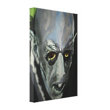 'Nosferatu' Stretched Canvas Print