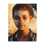 Madagascar, nosy Be, portrait, mask, make-up,