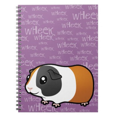 Nosiy Guinea Pig (smooth hair) Notebooks