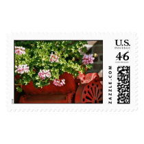Nostalgia and Flowers postage