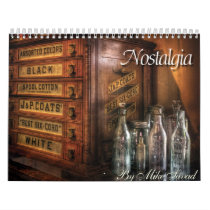 Nostalgia I - Antiques Wall Calendar
