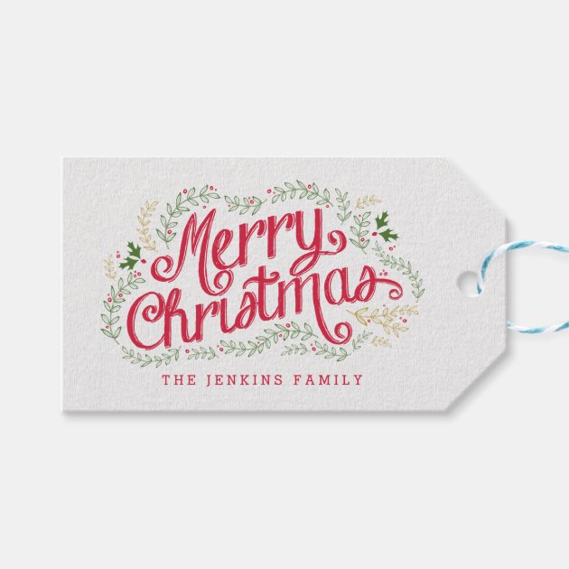 Nostalgic Christmas Holiday Gift Tags Pack Of Gift Tags