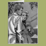 Nostalgic Romance Greeting Cards