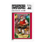 Nostalgic Vintage Santa Stamp
