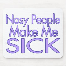 Nosy People mousepads