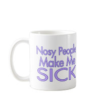 Nosy People mugs