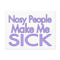 Nosy People postcards