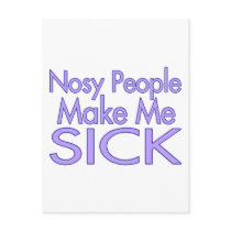 Nosy People postcards